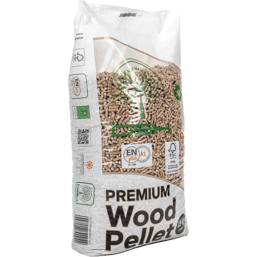 Pellet drzewny BSH A1 15 kg - obrazek 2