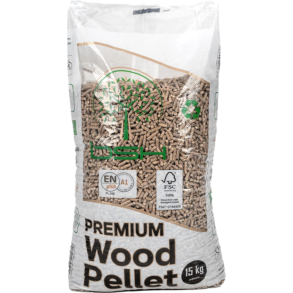 Pellet drzewny BSH A1 15 kg