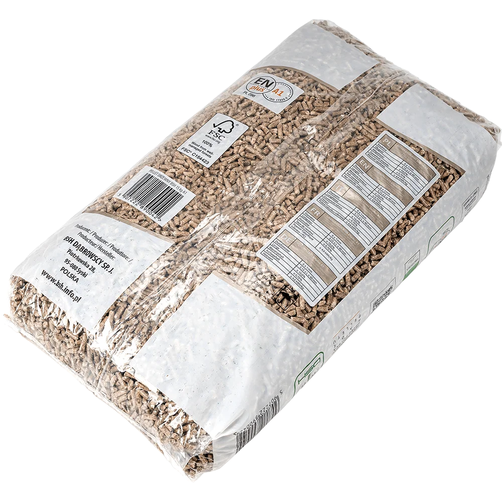 Pellet drzewny BSH A1 15 kg - obrazek 3